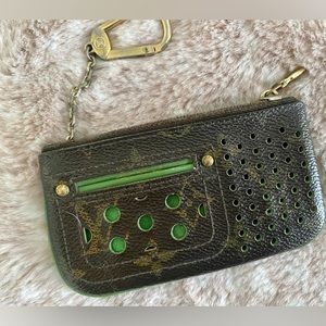 Louis Vuitton Perforated Key Cles pre-loved